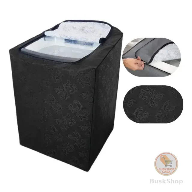 Capa Maquina Lavar Eletrolux Consul C/ Zíper 8kg 12kg 15kg