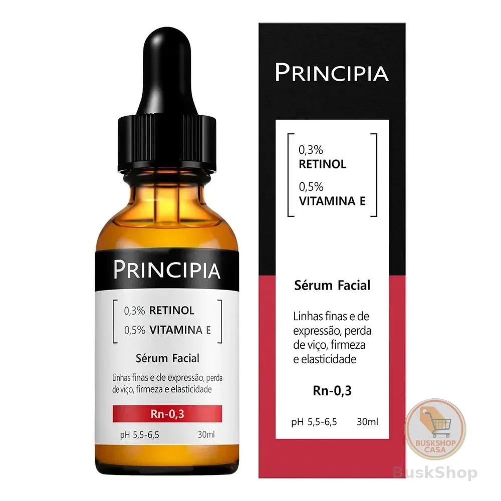 Principia, Sérum Facial Retinol, 30ml Todo Tipo De Pele Noite