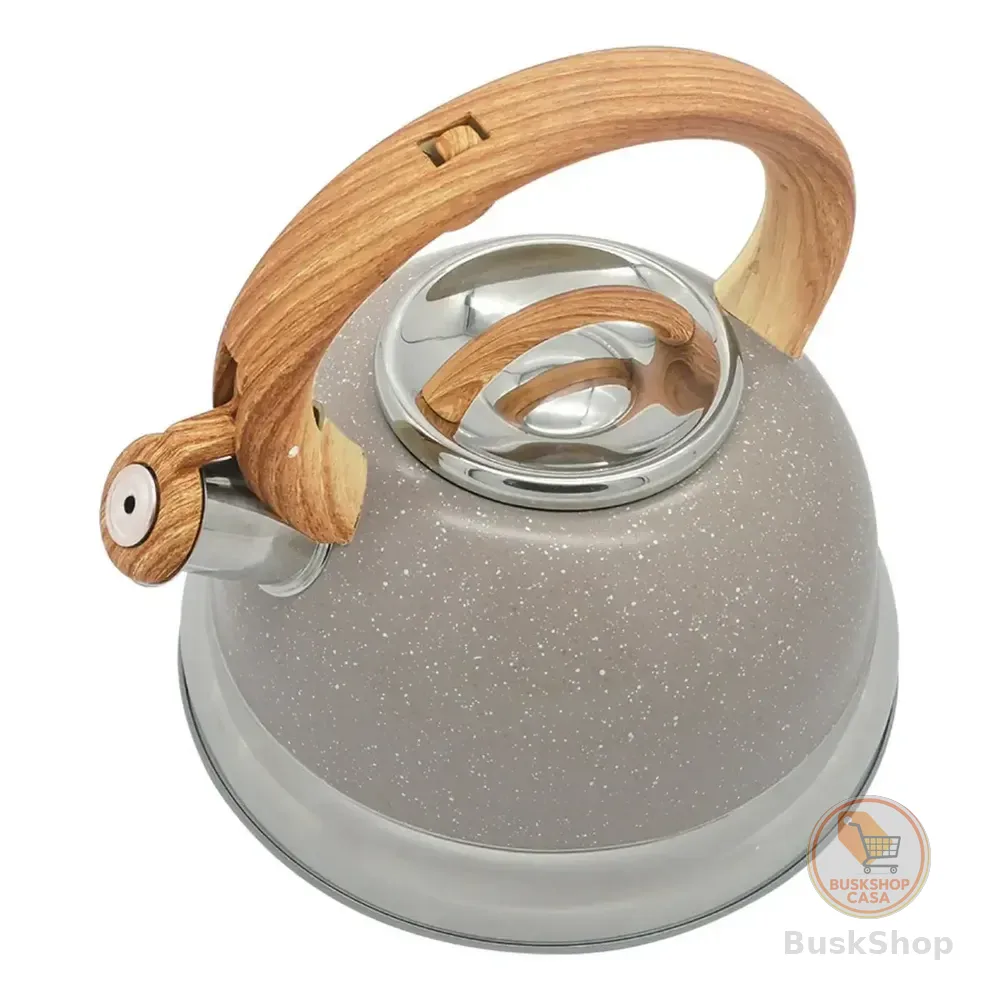 Chaleira Com Apito Brinox 2,7 L Roma Areia