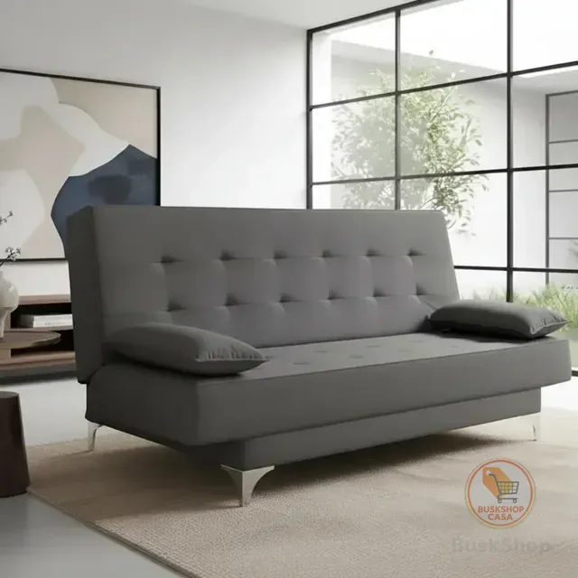 Sofá Cama Reclinável 3 Lugares Moderno Casal Cores Maverick