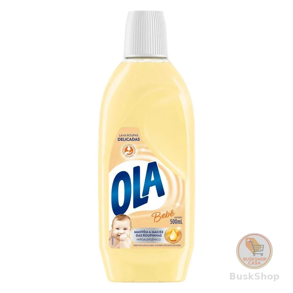 Sabão Líquido Ola Bebê para Roupas Finas e Delicadas 1l