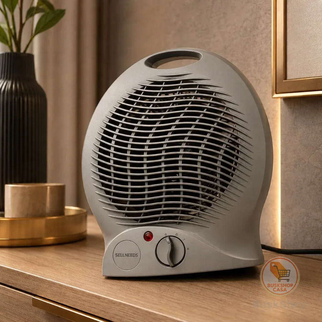 Aquecedor Elétrico Portátil Temperatura 1000W 127V
