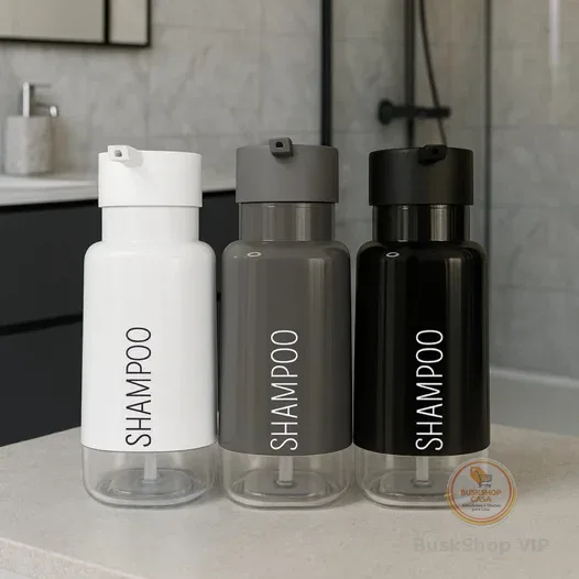 Dispenser organizador shampoo e condicionador