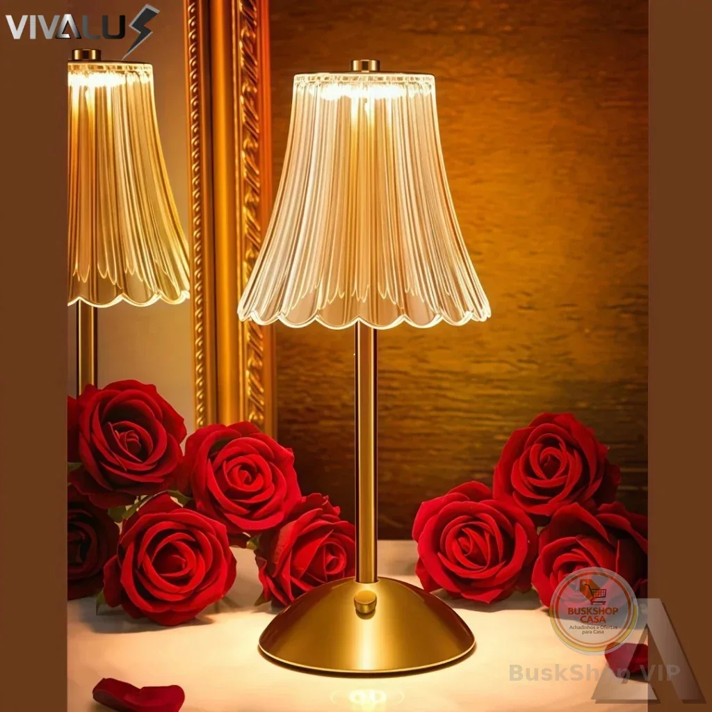 Lâmpada Abajur Mesa Com Barra Led Sensor Toque De Luz Quarto Sem Fio 3 Cores Luminária LED Moderno