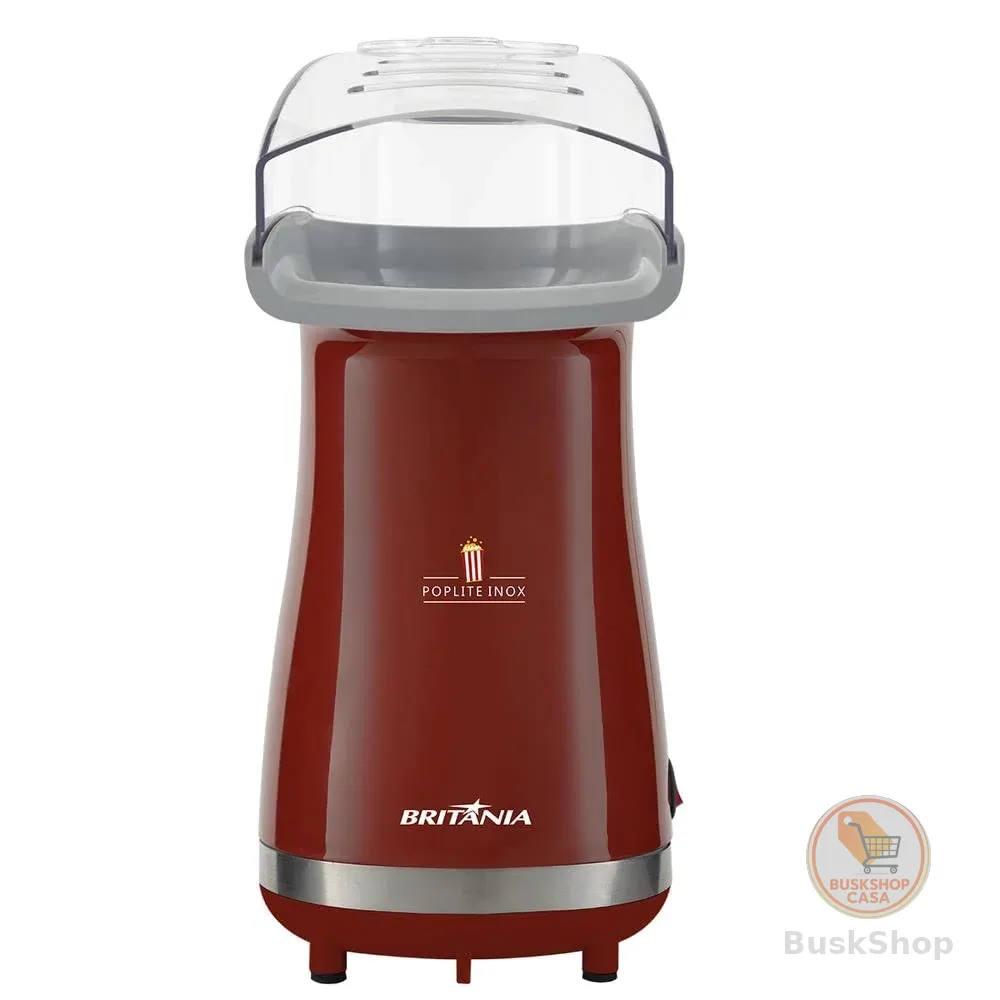 Pipoqueira, Poplite inox Bpi01vi, Vermelho, 220V, Britânia