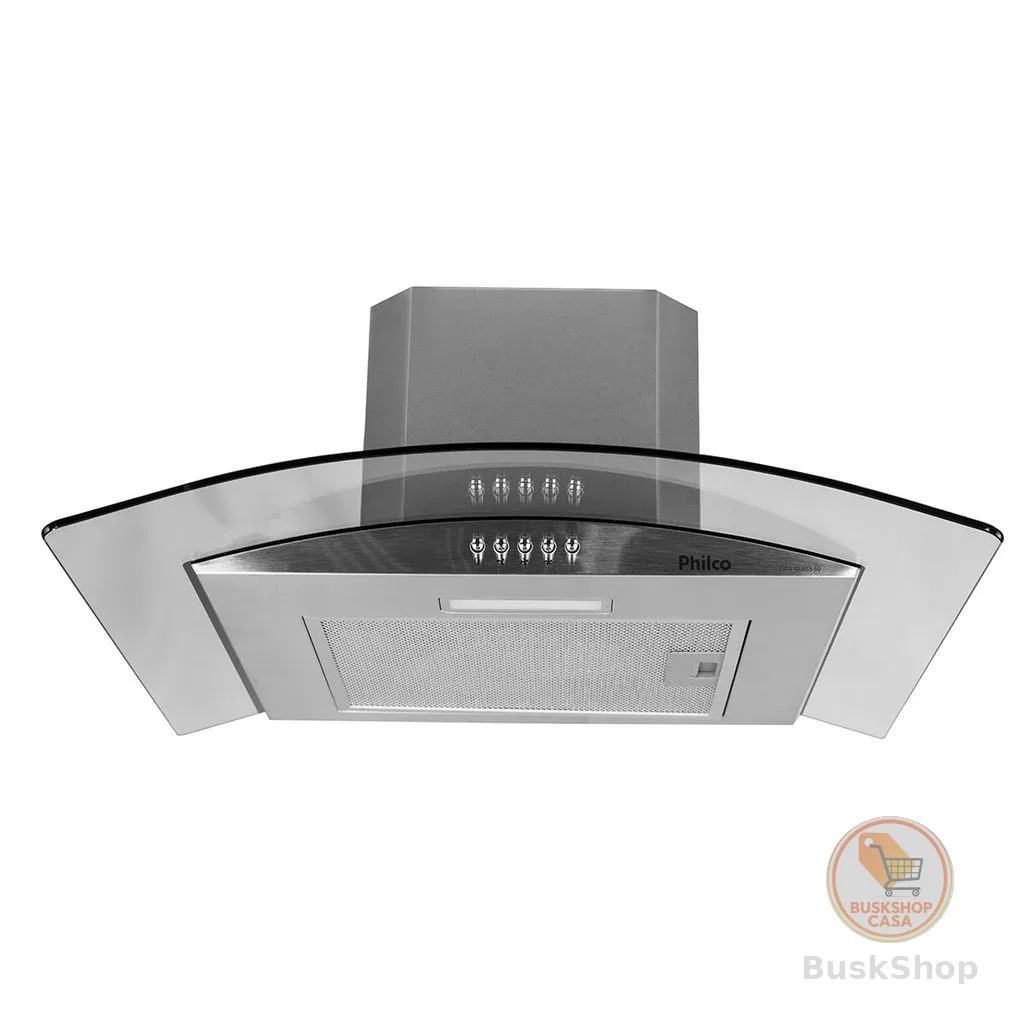 Coifa Philco PCO60G Glass Depurador & Exaustor 60cm Inox