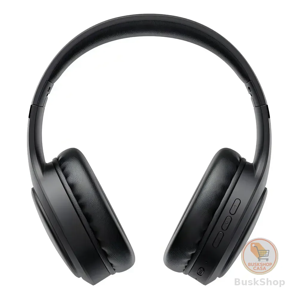Fone De Ouvido Headphone Dapon H02d Bluetooth 5.1 Over-ear 22h Preto