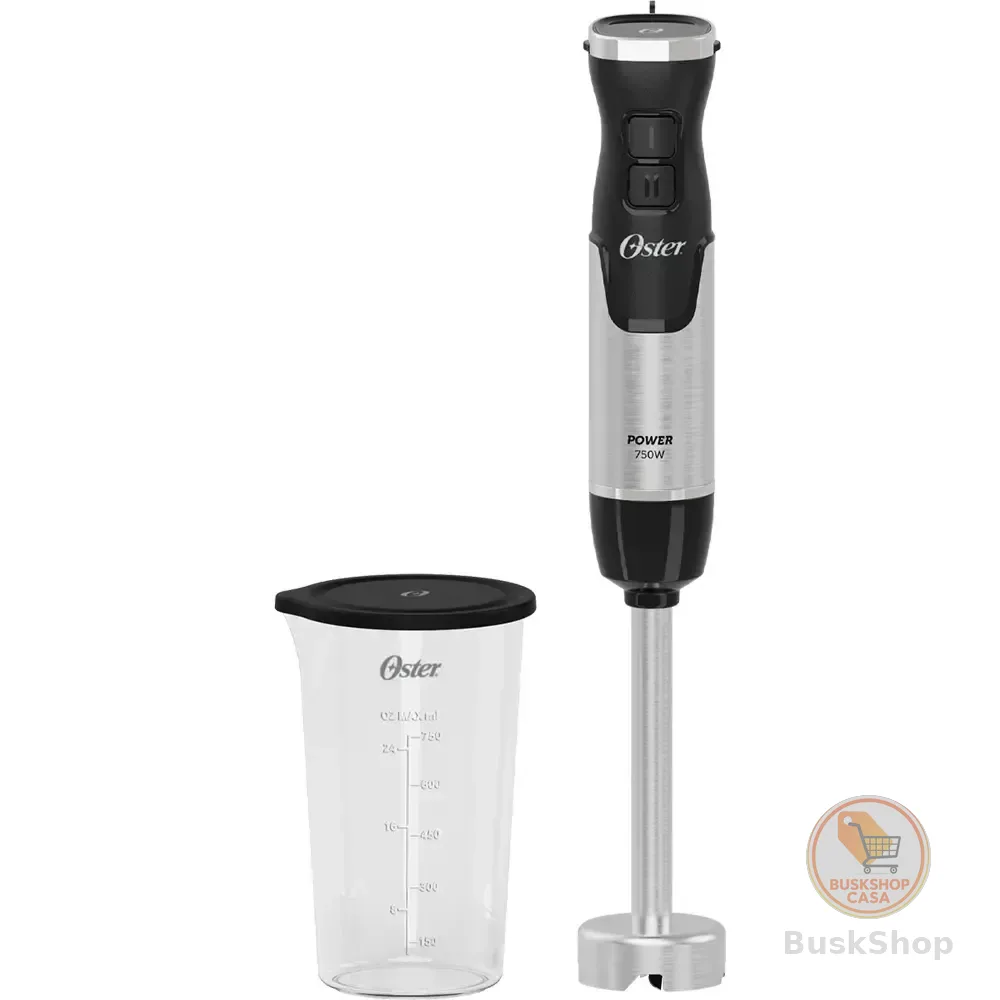 Mixer Oster Power Omix370 750 W Cor Prata Black Inox 220v