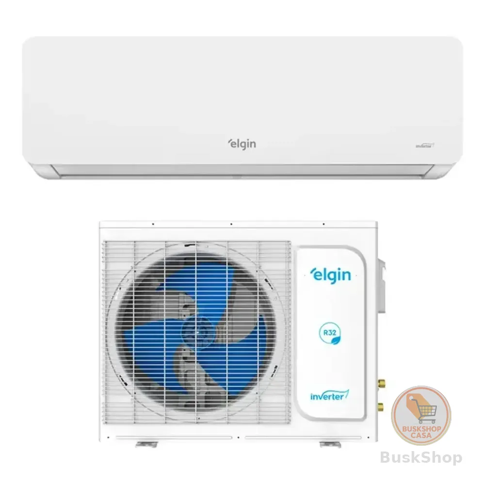 Ar Condicionado 12k Elgin Eco Inverter Iii Wi-fi Q/f Branco 220v