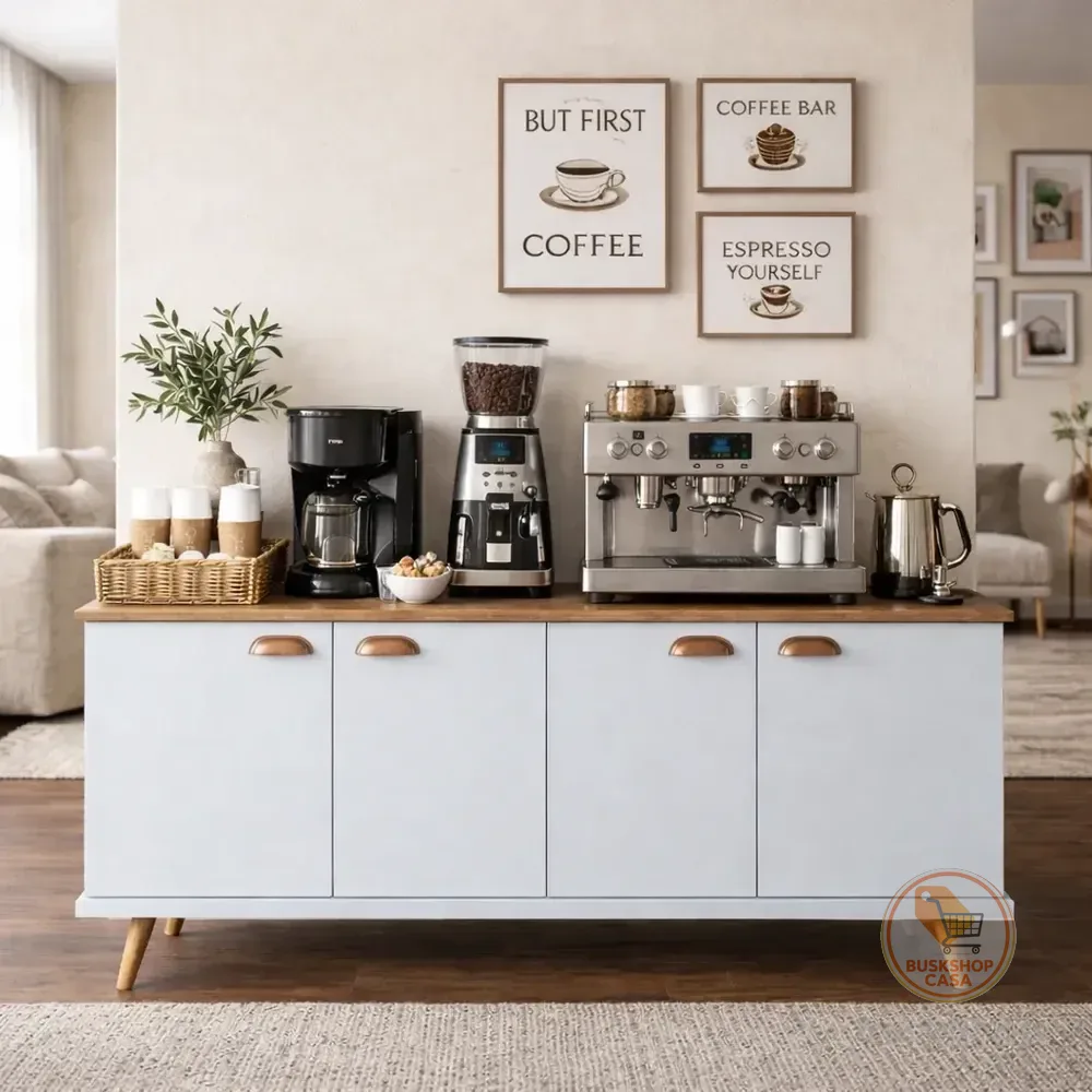 Aparador Classic Bestdrop Para Sala De Jantar E Cozinha Branco