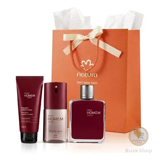 Presente Kit Natura Homem Sagaz Masculino Original