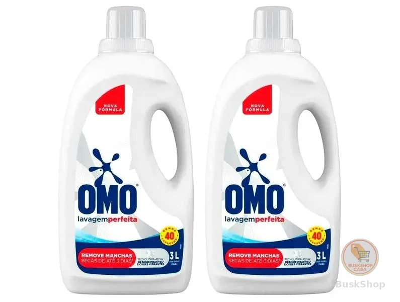 Kit Sabão Líquido Omo Lavagem Perfeita