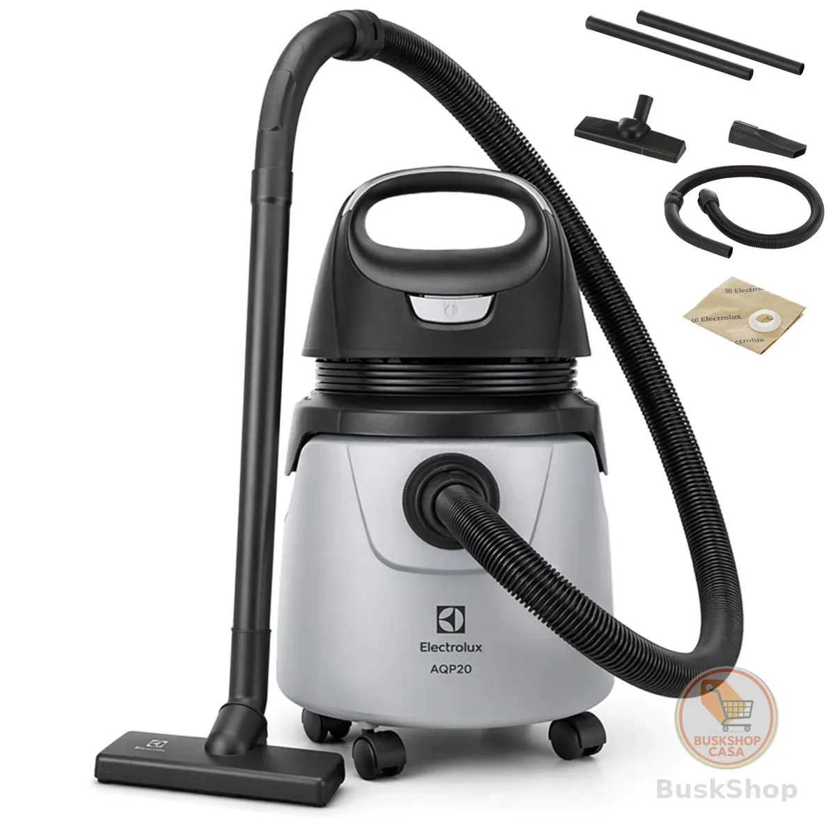Electrolux Aspirador água pó potente função sopro limpeza profunda 1400W 18L total 11L util protetor termico A10N1 220V