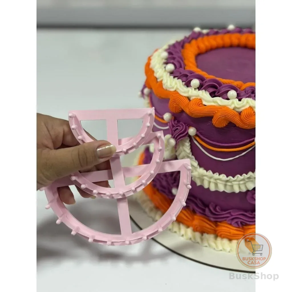 Kit 3 Marcadores para Bolo Vintage Cake – 7cm, 9 cm e 13 cm