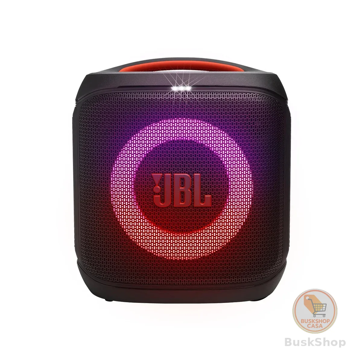 JBL, Caixa de Som, PartyBox Encore Essential 2, Show de Luzes, Bluetooth, Portátil, Resistente a Respingos, Bateria de até 15h, Som JBL Pro Sound, AI Sound Boost, 100 W RMS