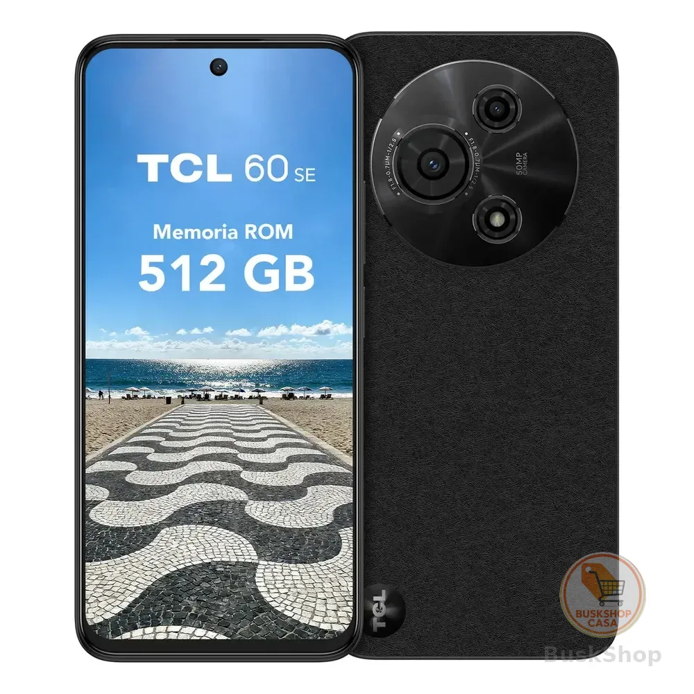 Tcl Smartphone 60 Se 4g, Octa Core, 512gb 18gb Ram (8+10), 6.7 Hd+ 90hz, Nfc, Dual Sim, 50mp Preto