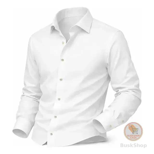Camisa Social Masculina Slim Premium Manga Longa / Curta