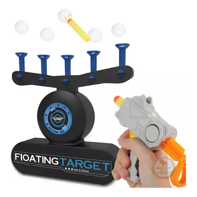 Jogo Floating Airshot Tiro Ao Alvo Com Dardos De Espuma
