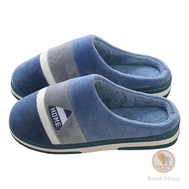 Pantufa Adulto Antiderrapante Inverno Pelúcia Confortável