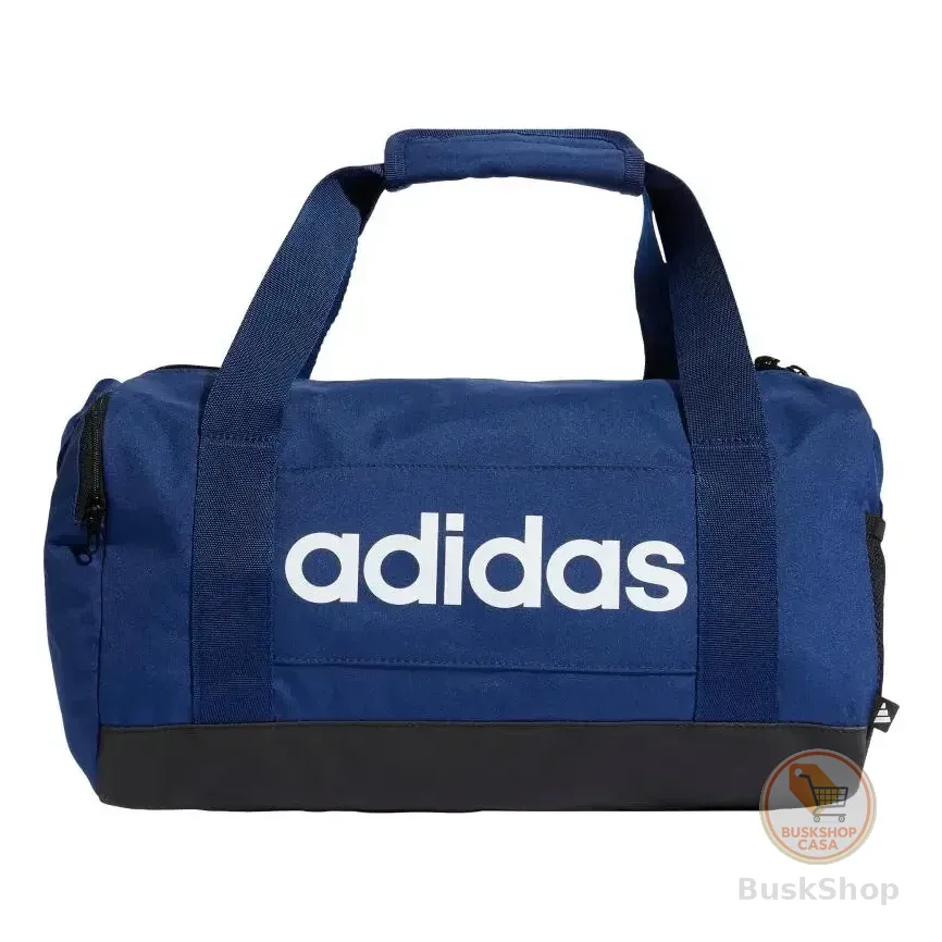 Mala Duffel Linear Extra Small adidas Azul / Dark Blue / White Lisa