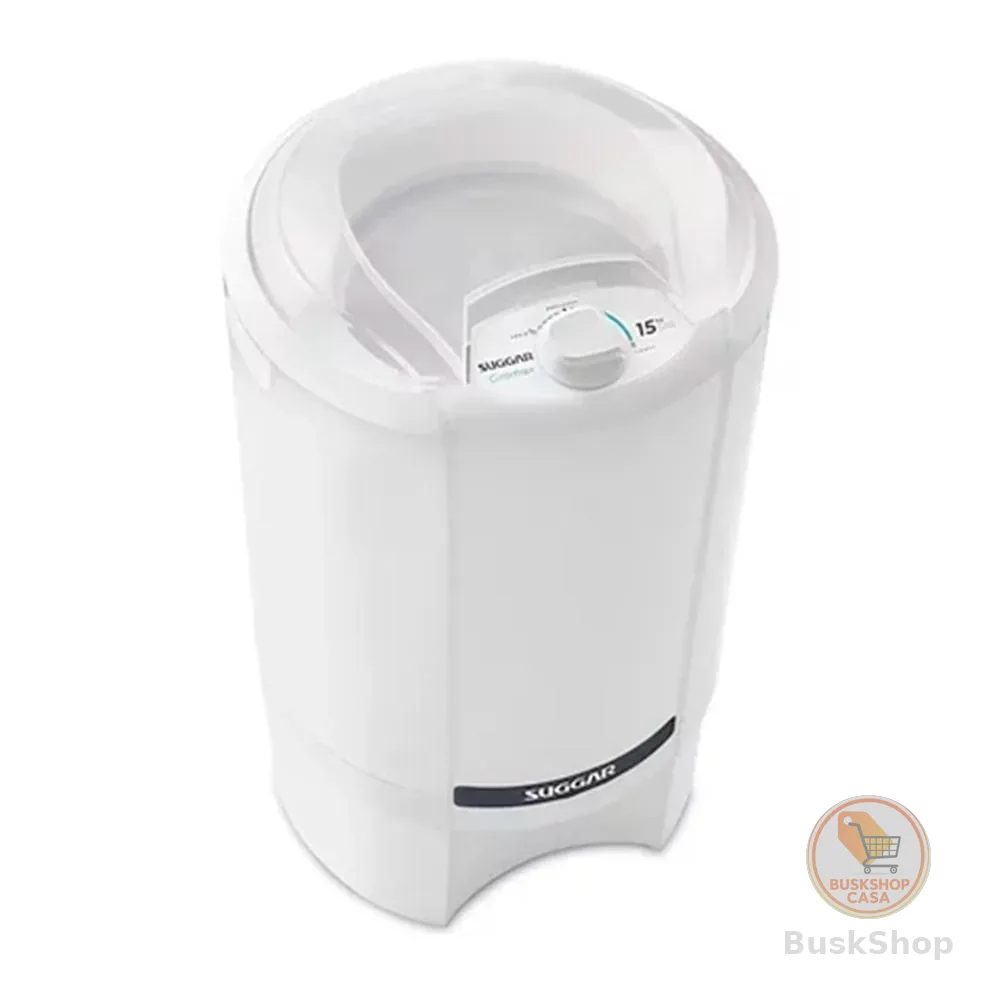 Centrifuga de Roupas Giromax 15Kg Branco 127v Suggar - CT150