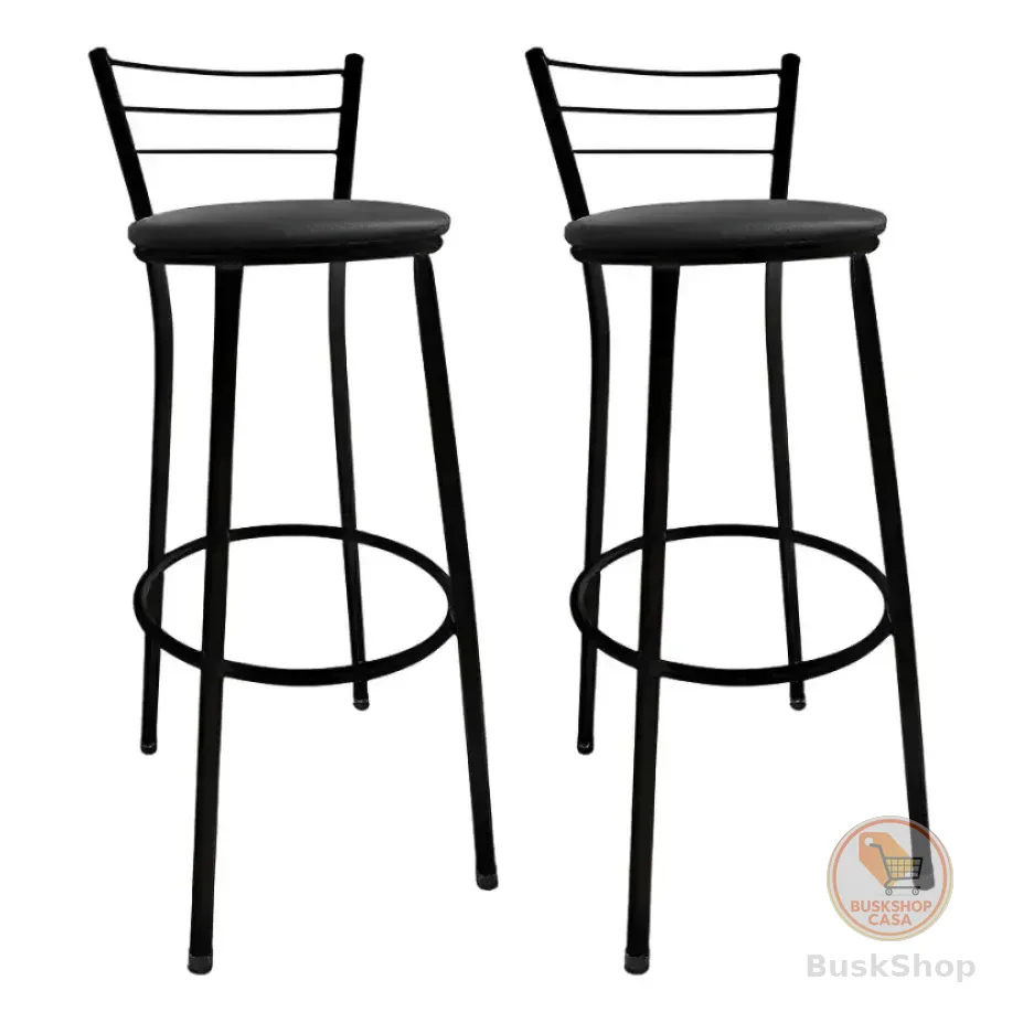 Banquetas Bistro Altas Cozinha, Restaurante, Lanchonetes Preto