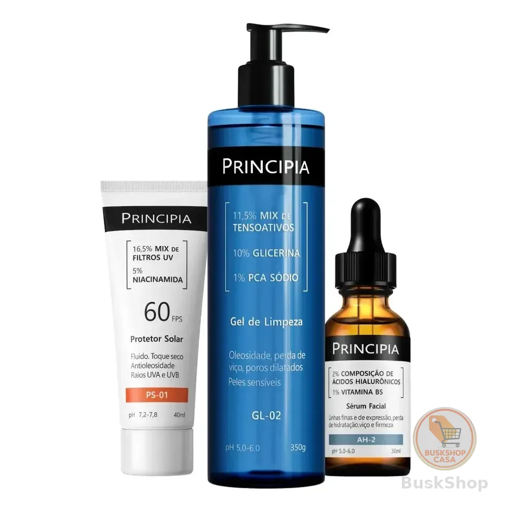 Principia Kit Primeira Rotina C/ Gl-02 + Ah-2 + Ps-01 Fps60
