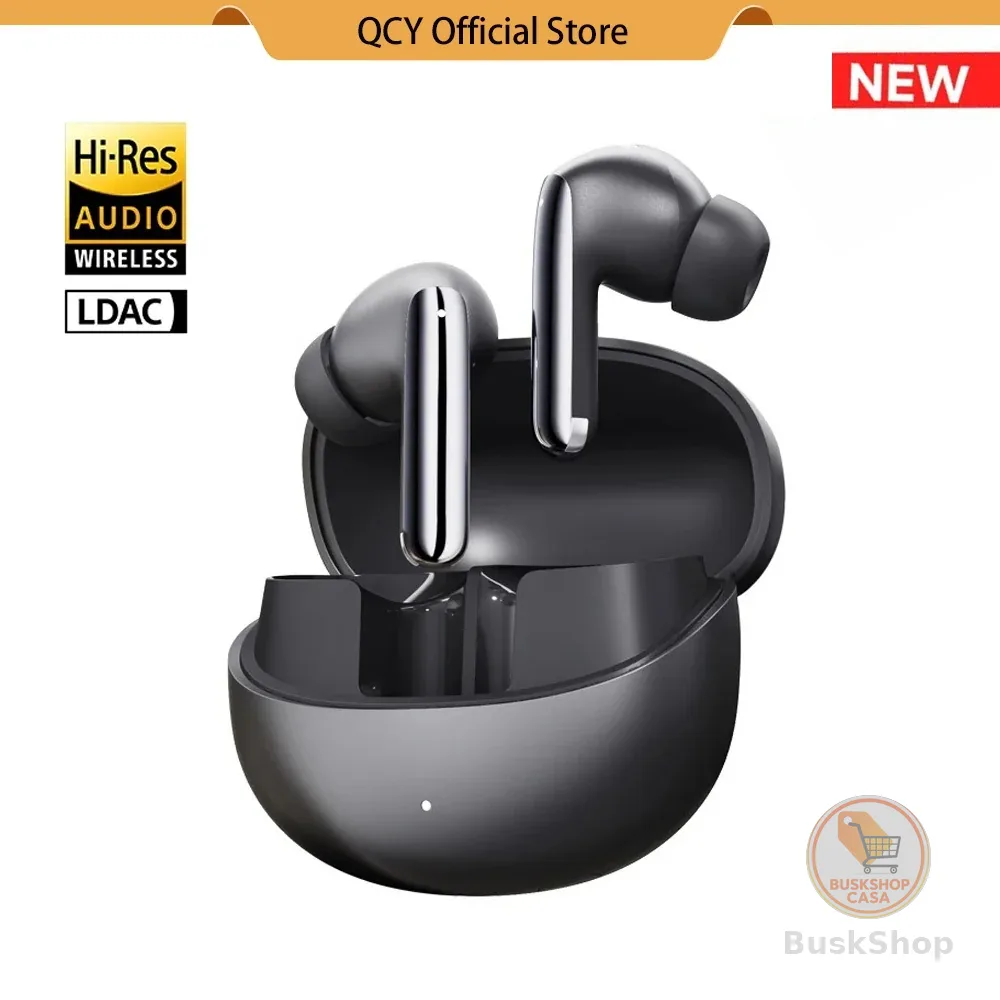 QCY HT08 MeloBuds Pro ANC Bluetooth 5.3 Fones De Ouvido Sem Fio 46dB Híbrido Hi-Res LDAC
