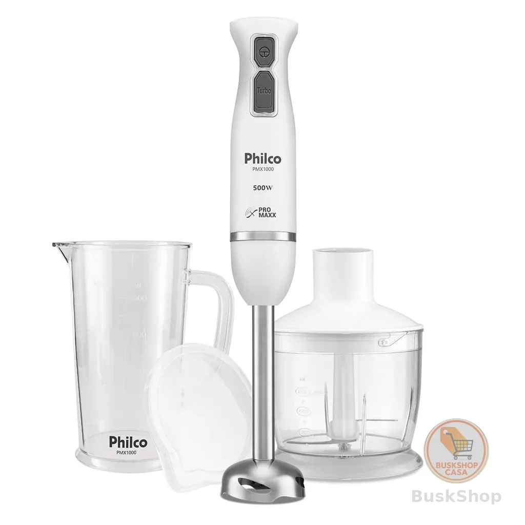 Mixer Philco 4 Lâminas Pro Maxx 2 e 1 500W PMX1000
