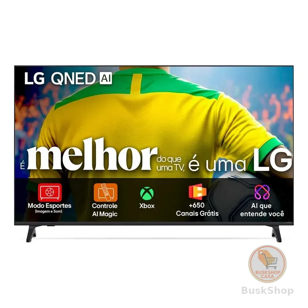 Smart Tv 4k 50" LG Qned73 Portal De Games Processador Ai 7