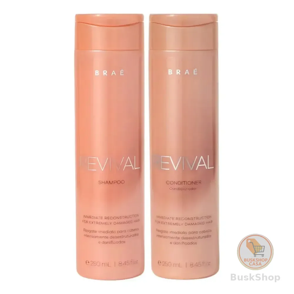 Kit Braé Revival Shampoo + Condicionador 250ml