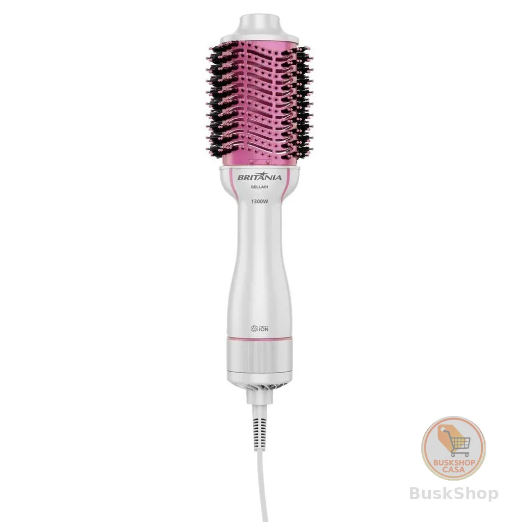 Escova Secadora Britânia 4 em 1 Nanocerâmica 1300W BELLA01