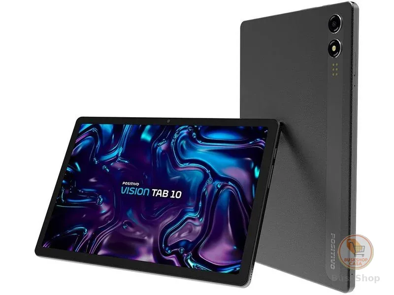 Tablet Positivo Vision Tab 10,1" 128GB 4GB RAM Android 13 Octa Core Wi-Fi 4G