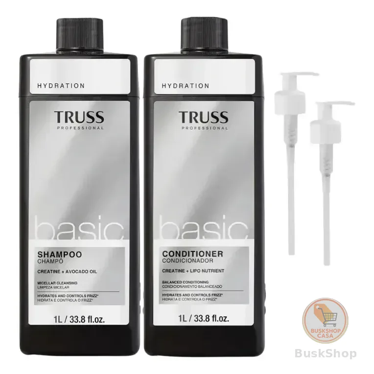 Kit Truss Basic Kit Shampoo 1l + Condicionador 1l