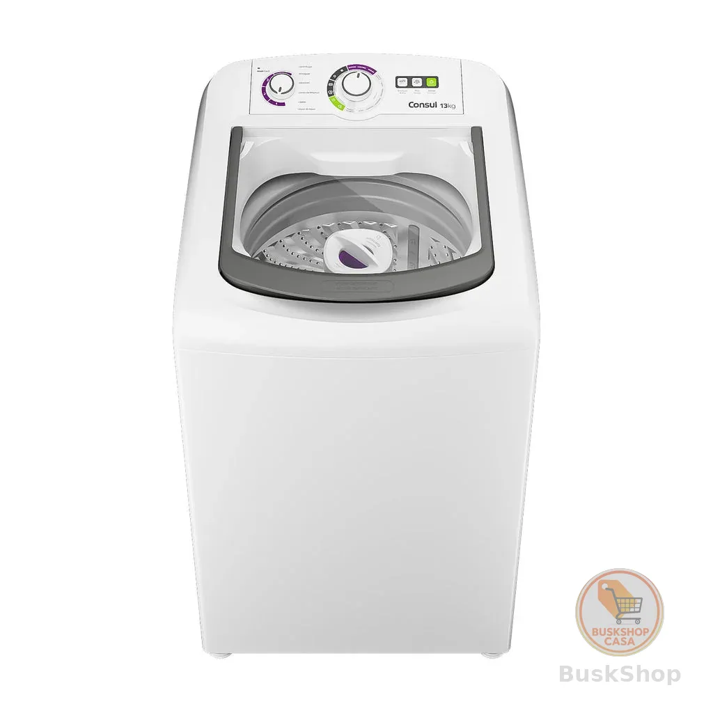 Máquina de Lavar 13Kg Branca Consul com Dosagem Econômica - CWH13AB