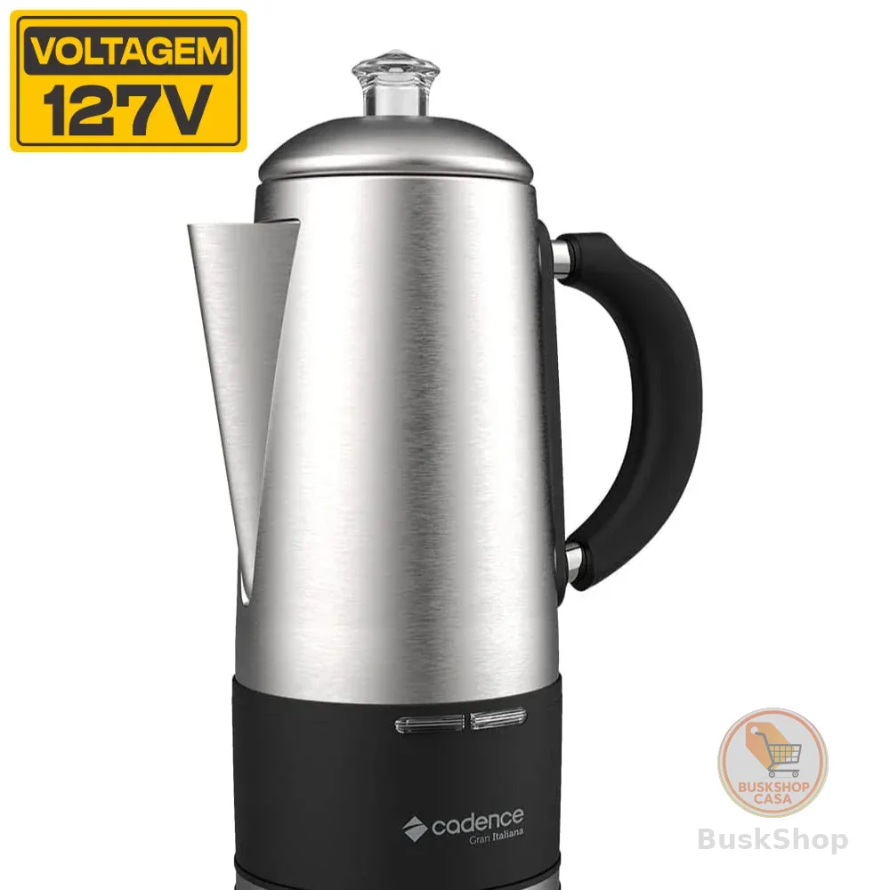 Cafeteira Italiana cadence Gran Inox Caf120 127v
