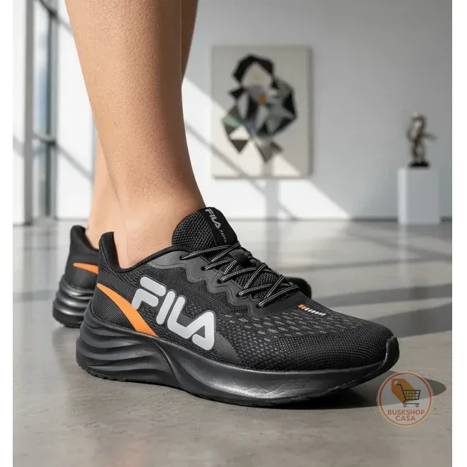 Tênis Fila Unissex Esportivo Racer Comet 2 Confortável Corrida Treino Academia Masculino Feminino