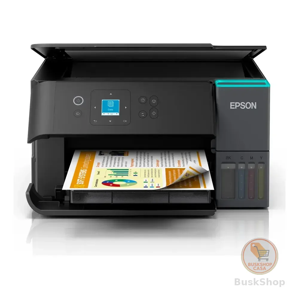 Impressora Multifuncional Epson Ecotank L4360 Preto