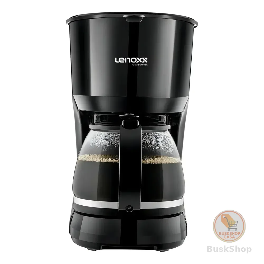 Cafeteira Grand Coffee 30 Xícaras Pca037 750w Preta Lenoxx Cor Preto 220v