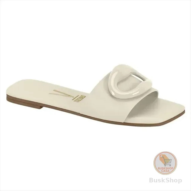 Sandália Flat Rasteira Feminina Vizzano Helô Sofisticada