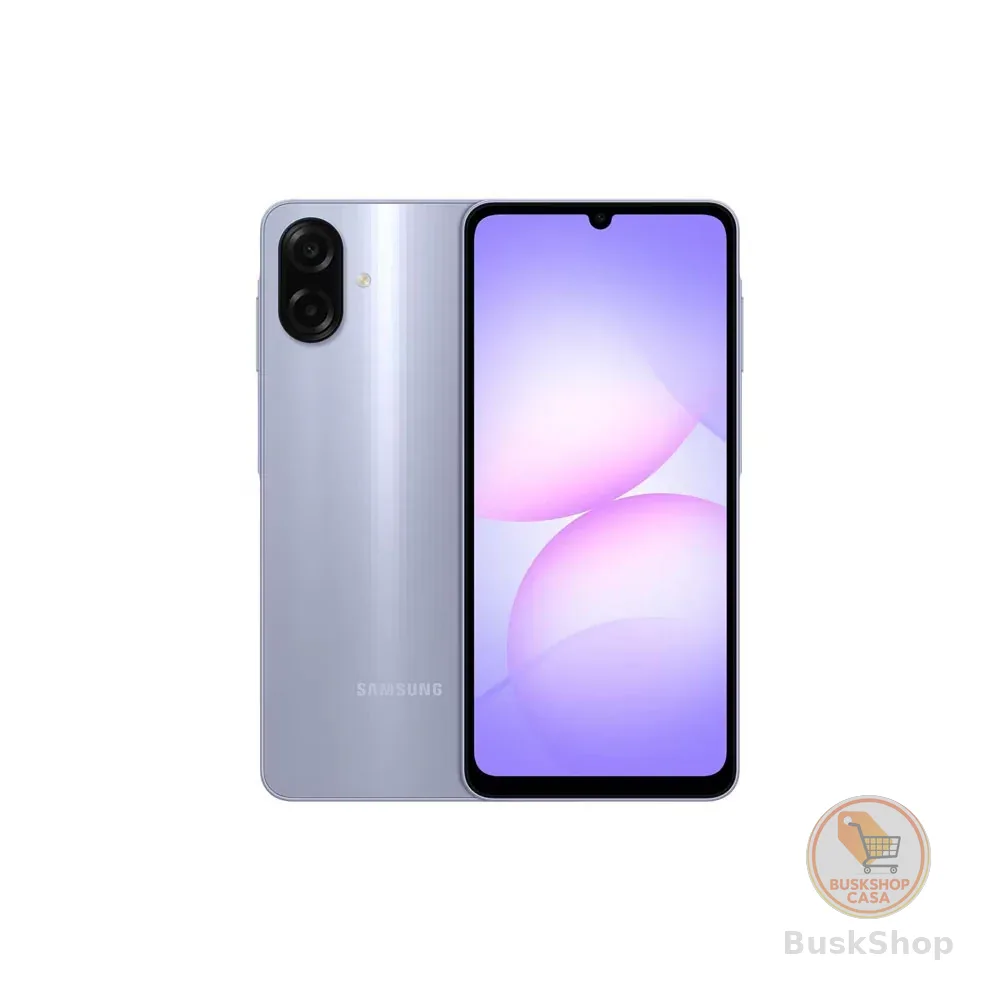 Celular Galaxy A07 Tela 6.7 128GB 4G 90Hz Câmera Dupla 50MP Violeta Samsung
