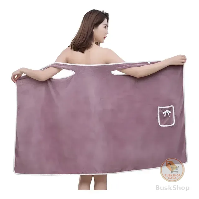 Toalha Feminina Spa Luxo Alta Absorção E Toque Suave