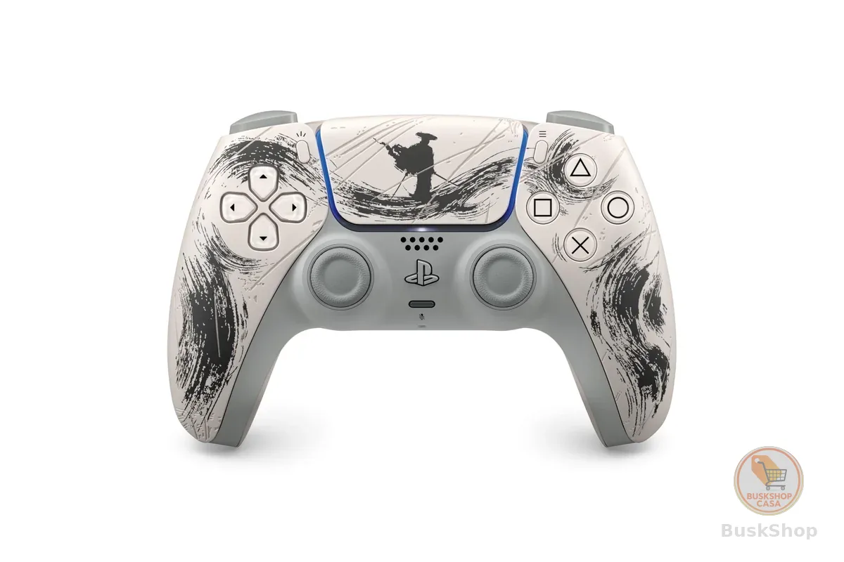 Controle sem fio DualSense® – Edição Limitada Black: Ghost of Yōtei - PlayStation 5