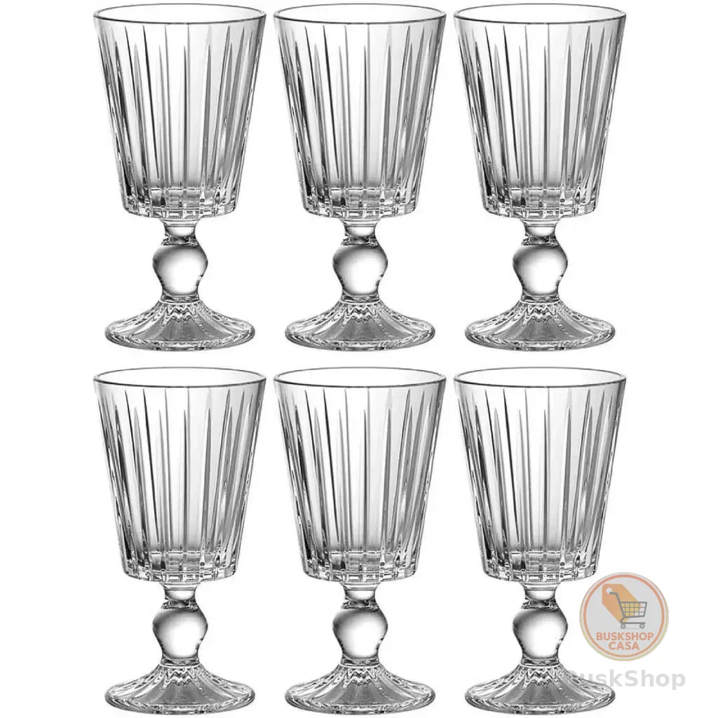 Jogo Com 6 Taças Soho Em Cristal De 330ML - L'Hermitage