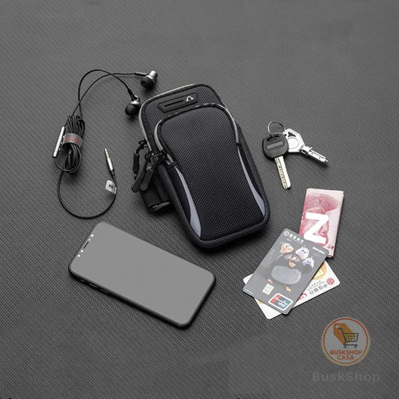 Pochete Fitness Bolsa de Braço para Celular 6.5 a 7.2 Polegadas Braçadeira