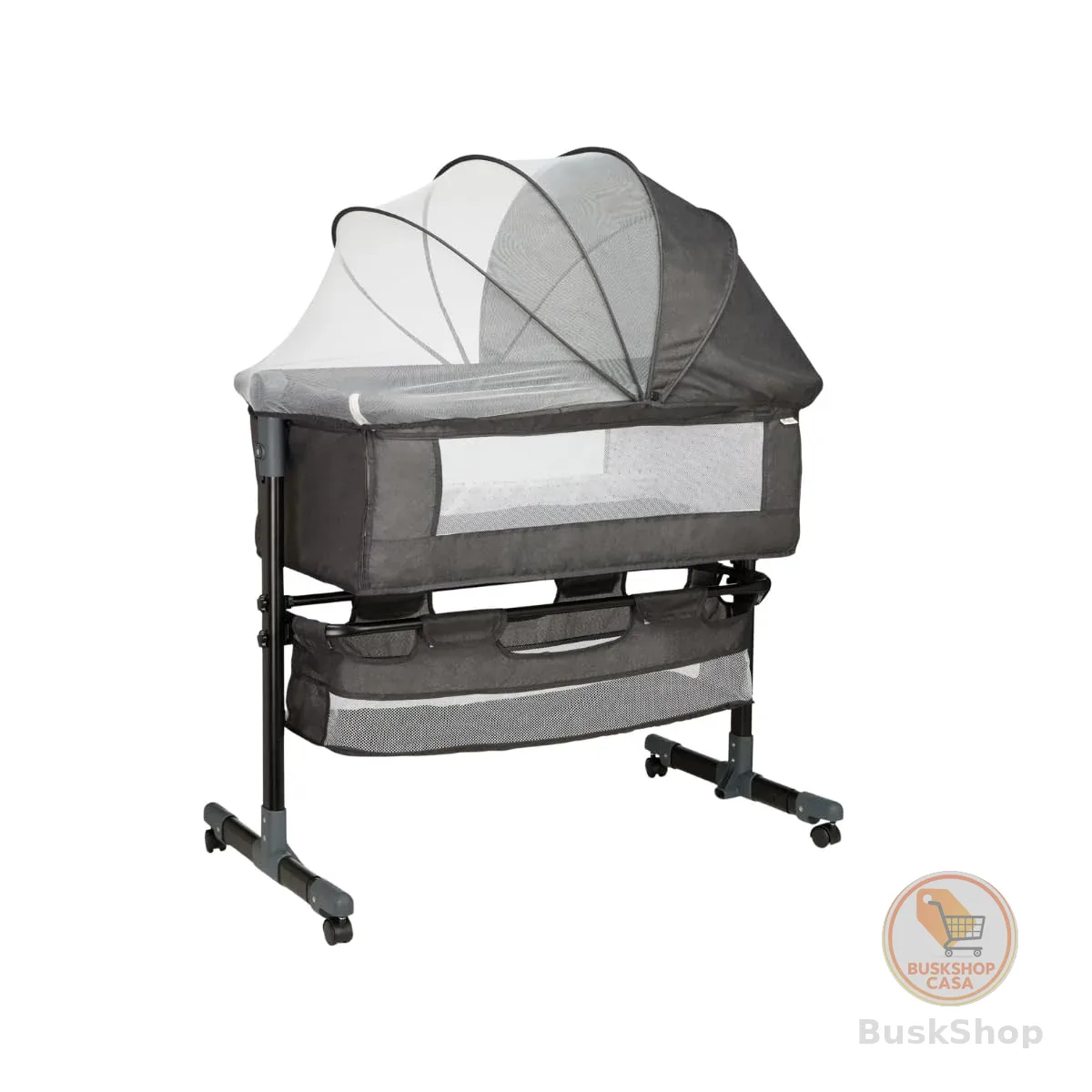 Berço Portátil Bebê Acoplado Co-Bed Connect Maxi baby (Grafite)