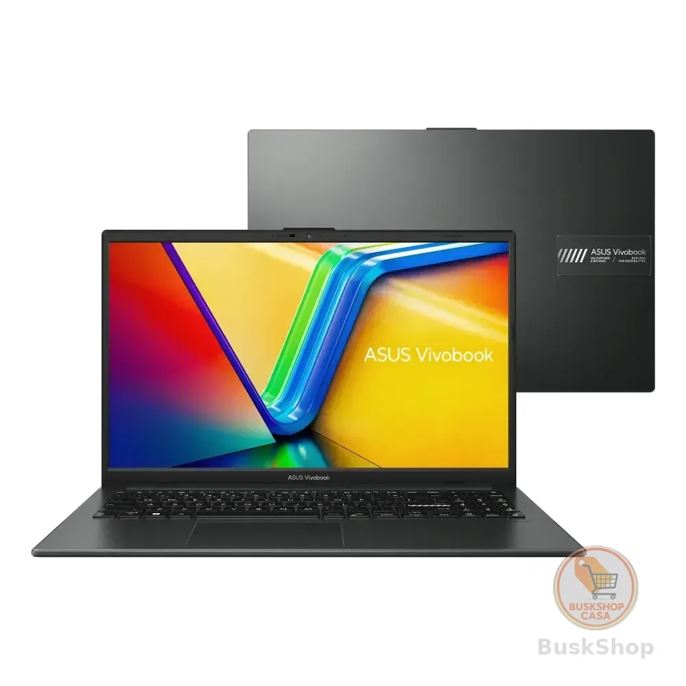 Notebook Asus Vivobook Go 15 E1504 Amd Ryzen 5 7520u 8gb Ram 256gb Ssd Linux Keepos 15,6 Fhd Black E1504fa-nj731 Preto