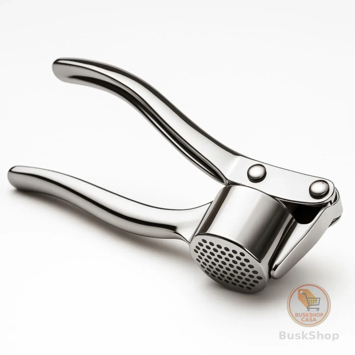 Espremedor Amassador de Alho Profissional em Aço Inox Premium Prensa para Cozinha Design Ergonômico