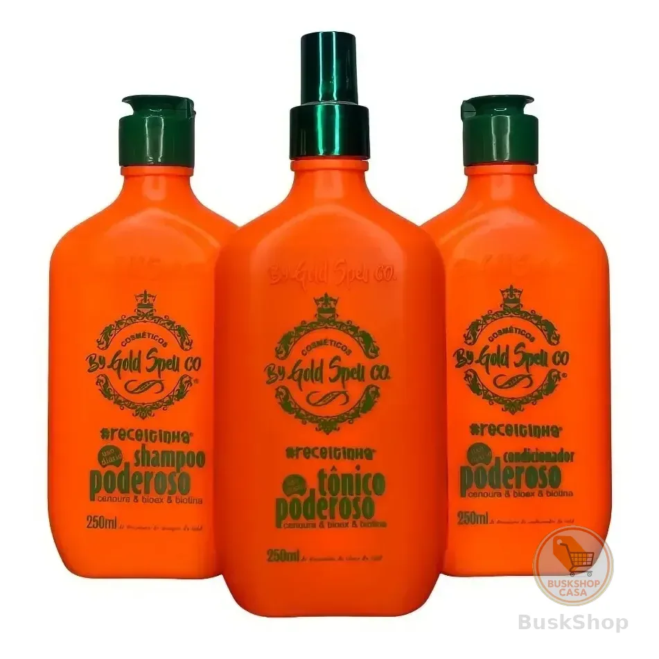 Promoção Combo Poderoso (shampoo+cond+tônico) Combo Oficial