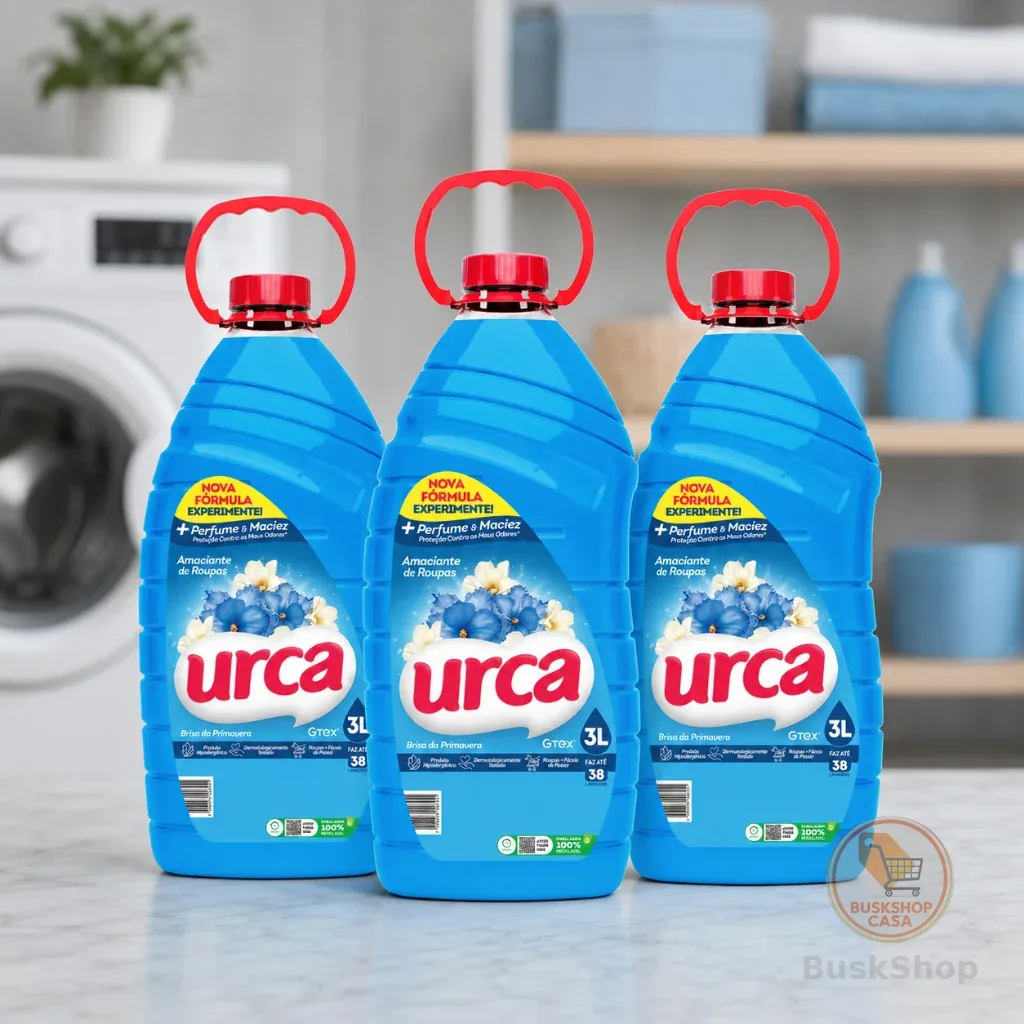 Kit 3 Amaciantes Diluídos Urca Brisa da Primavera - 3l